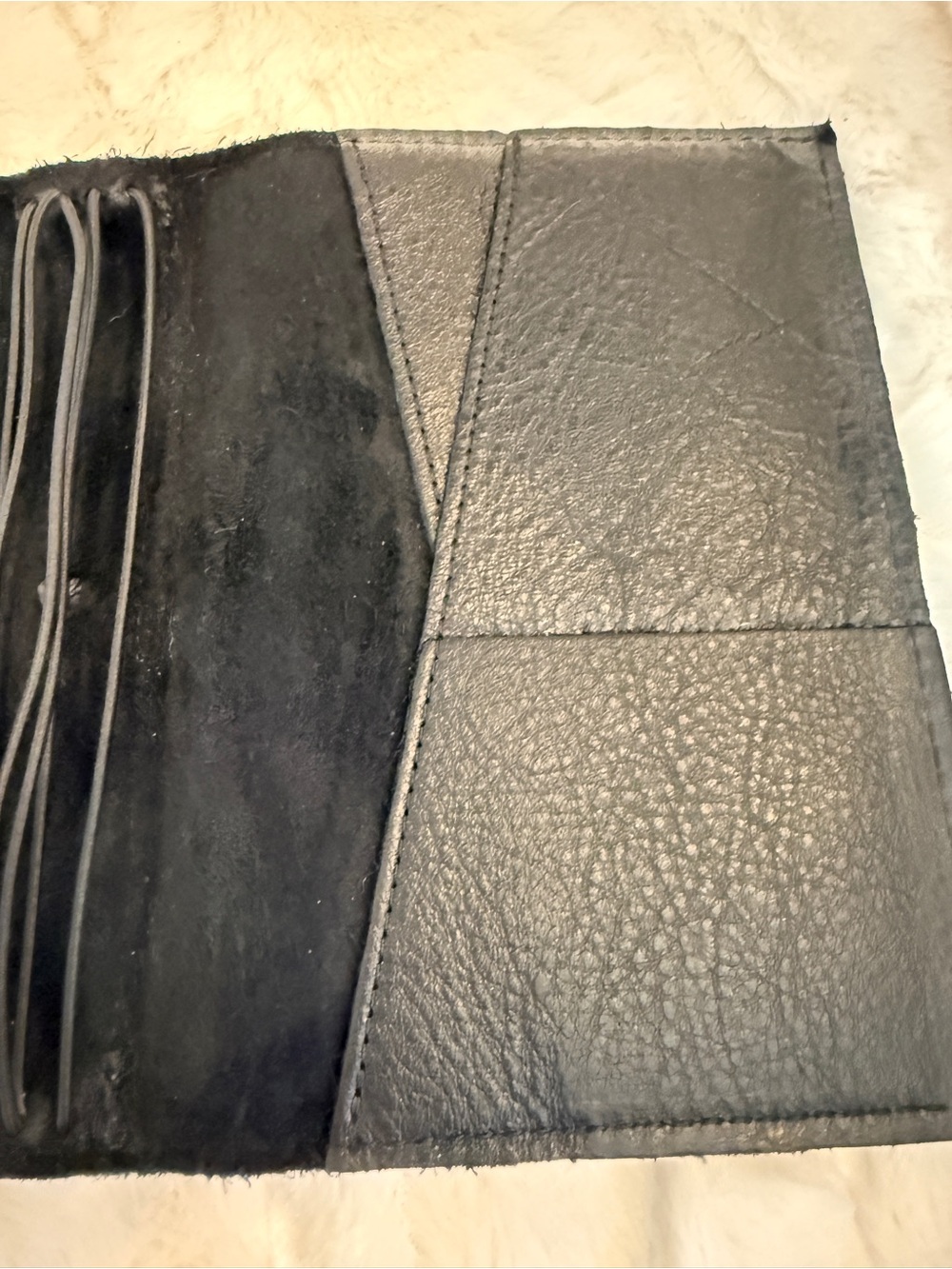 Foxy Fix black leather B6 Travelers Notebook cover - Picture 7 of 9
